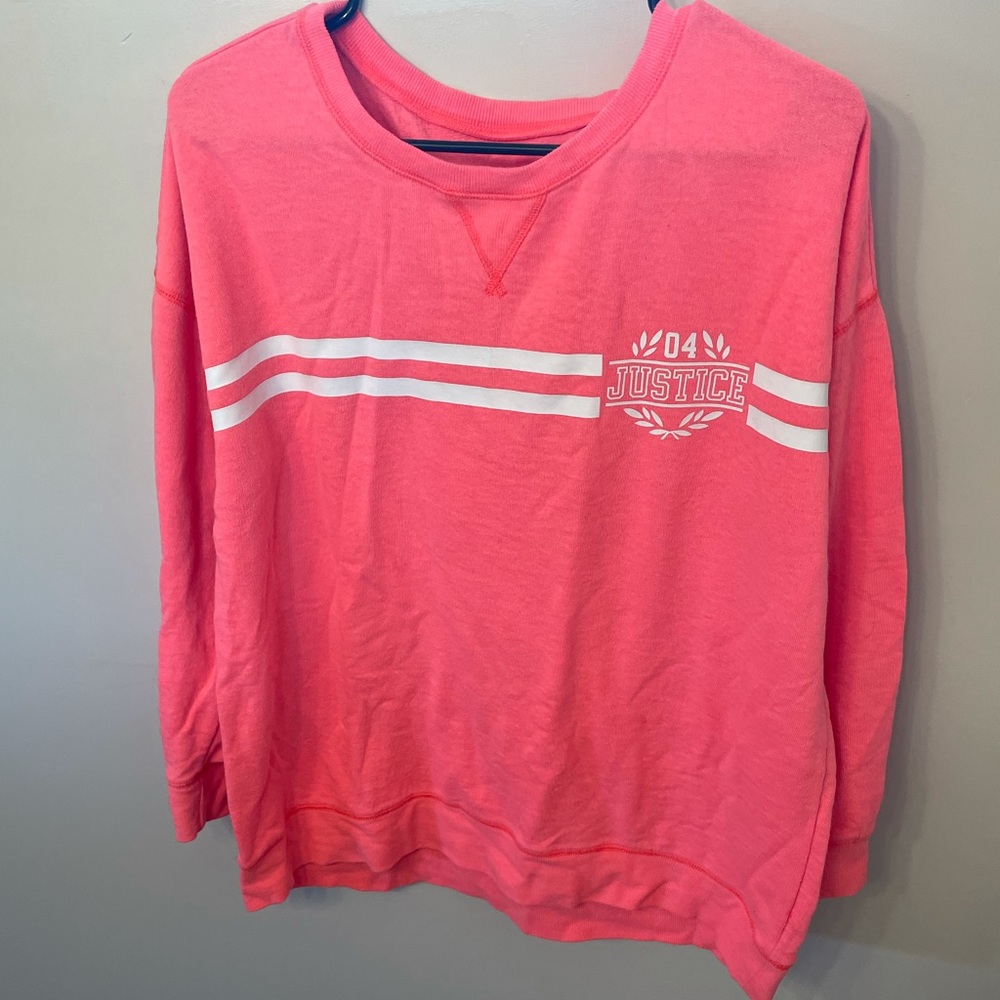 Justice size 20 plus sweatshirt